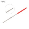 sourcing map 3mm x 140mm Lapidary Jeweler Round Tail Diamond