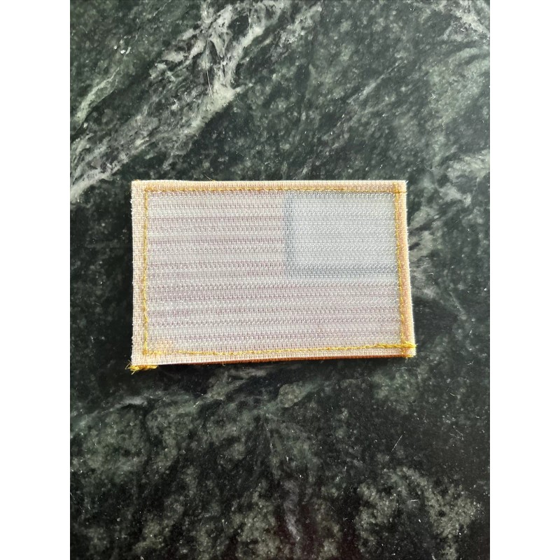 American Flag Patch 3.5” Logo Gold Trim USA US Stars