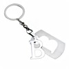Bkinpid Initial Letter Keychain Letter Keychain for Car Bag Keychain