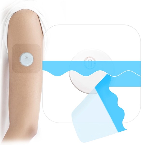 QaZanteiar Freestyle Libre Sensor Covers 60Pack Waterproof & Breathable Libre