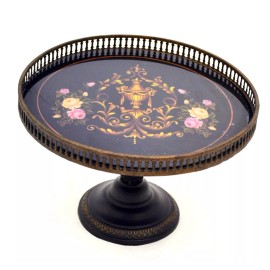 Laredo Home Table Centerpiece Fruit Bowl/Pedestal Stand-13"D x 8.5"H