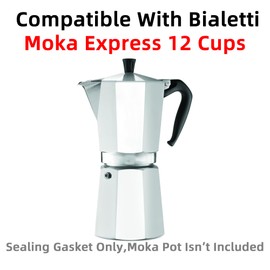 Sealing Gasket for Bialetti Moka Express 12 Cup Iconic Stovetop Coffe Maker