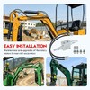 Mini Excavator Swing Motor Cushion Valve, Hydraulic Buffer Valve Kit