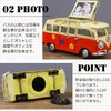 PIENSE American Old Antique Coin Bank Vintage Car Bus Object