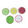 Baluue 5pcs Fruit Design Mini Ice Mats Portable Cooling Bags