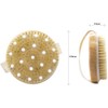 ana wiz Lymphatic Detox Brush with Natural Boar Bristles and