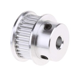 Saipor 2pcs Timing Pulley 3D Printer GT2 Synchronous Wheel for XL Type Transfer Machinery (30 Teeth, Bore 5mm, 6mm Width Belt)