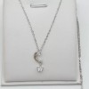 JEYFEL 925 Solid Sterling Silver Jewelry Moon & Star CZ