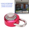 ZP‑1 Dial Combination Lock Anti Theft Password Padlock Safe Locker