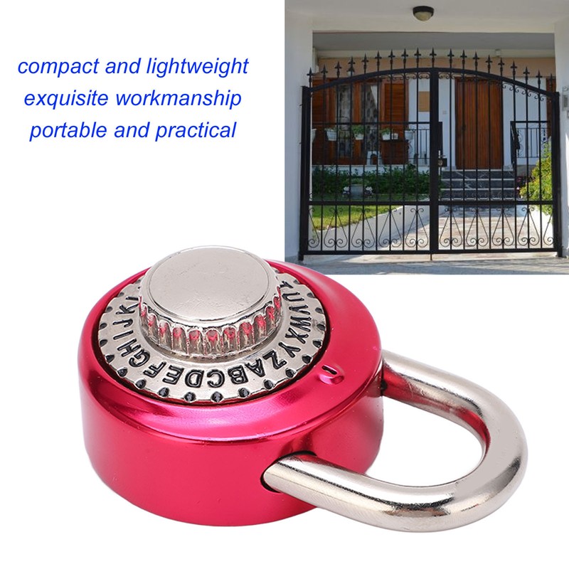 ZP‑1 Dial Combination Lock Anti Theft Password Padlock Safe Locker