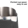 350ml Stainless Steel Milk Frothing Cup Anti-Scald Silicone Coffee Pitcher