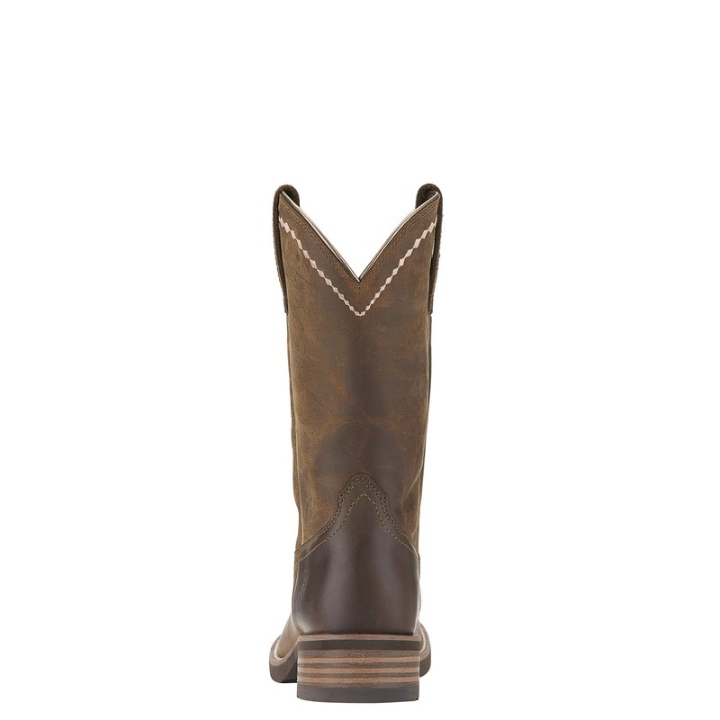 ARIAT womens Western boots, Distressed Brown, 8.5 US