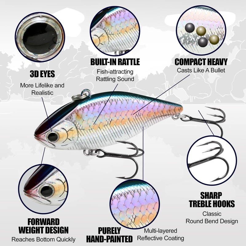 LUCKY CRAFT LV-150 ~Lucky Vibration ~ Fishing Lure Lipless Crankbait