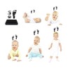 VICZON Baby Footprint Handprint Baby Ink Pad Reusable Ink Pad