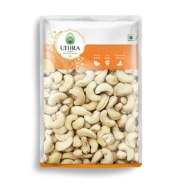 Uthra Jumbo Cashew Nuts - 700g (Pack of 2) | Whole Cashews | Large Size, Superior Taste | Nutrient-Rich Snacking