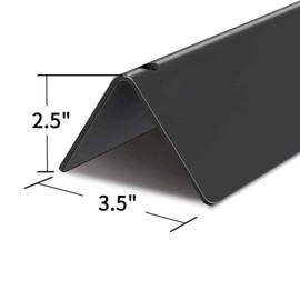 X Home 15.3" Heavier Flavorizer Bars Replacement for Weber Spirit I & II 200 Series, E/S210 E/S220 Grills with Front-mounted Control, Porcelain-enameled, 3.5" W, 3-Pack