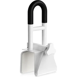 Bathtub Safety Rail, Bathtub Handle Grab Bar with Non-Slip Grip for Seniors, Elderly, Fits 3.1 to 6.7 Inch Tub Walls, Supports 300 lbs