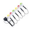 6PCS Solar Mushroom String Lights IP65 Waterproof LED Outdoor Mushroom