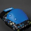 Kit Protecciones Adulto Rodilleras Coderas Muñequeras Iciqlo Azul