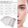 8pcs Tattoo Eyebrow Sticker Waterproof Breathable Long Lasting False Eyebrows