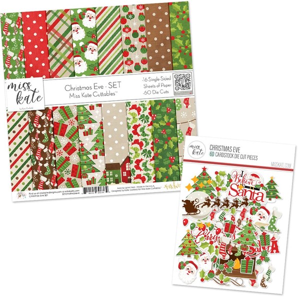 Die Cuts & Paper Set - Christmas Eve - By