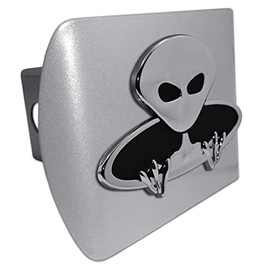 MetalHead Hitch Cover (Alien Brushed)