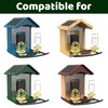 BIRDLEGEND Replacement Perch with Suet Ball Feeder and Water Feeder,
