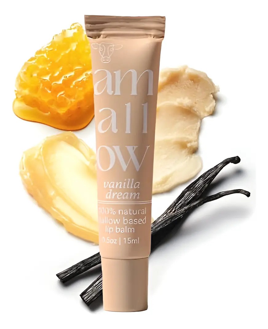 Bálsamo Labial De Sebo Totalmente Natural Tubo Exprimible -
