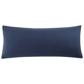 sourcing map Soft Brushed Microfiber Body Pillow Cover with Zipper Closure, Bolster Pillow Cases Long Pillow Cases for Body Pillow Navy 20"x72" (6ft)