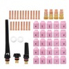 findmall 58-Piece TIG Welding Torch Kit (0.040-1/8) with Gas Lens