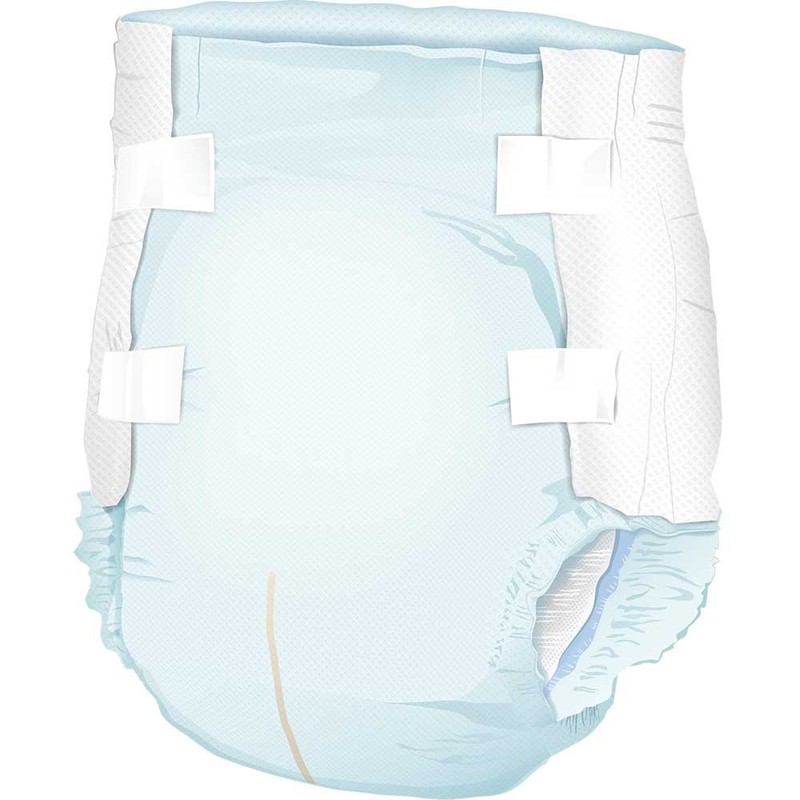 Presto Ultimate Incontinence Briefs, Large Unisex, 45 Inch to 58