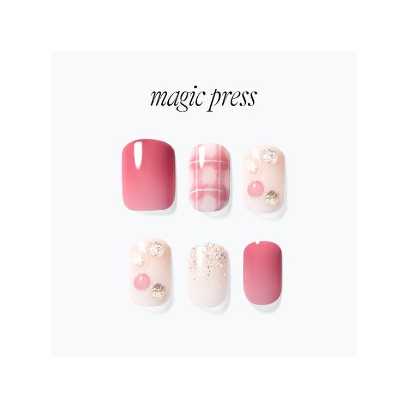 M-Desing Diva Magic Press Juicy Pastel Nails (3 types) /