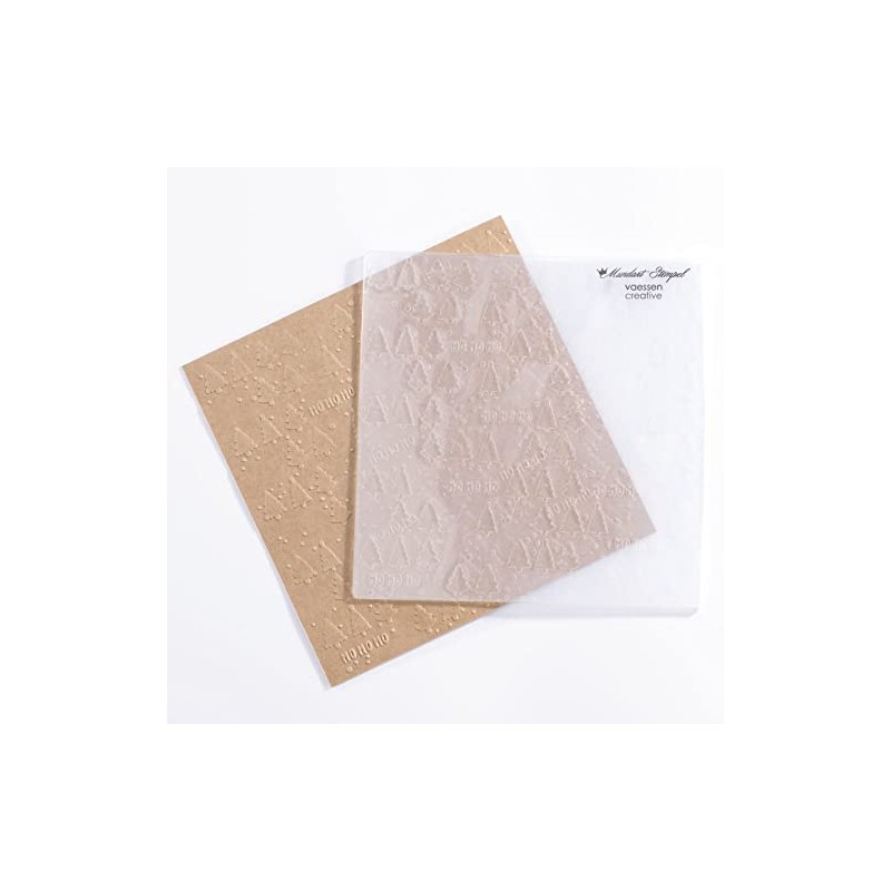 Vaessen Creative Embossing folder.