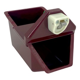 Chabrias Ltd Under Counter Bottle Opener & Cork Cap Catcher Heavy-Duty, Space-Saving Design, UK Made from Plastic, Includes All Fastenings for Easy Installation in Bars or Kitchens