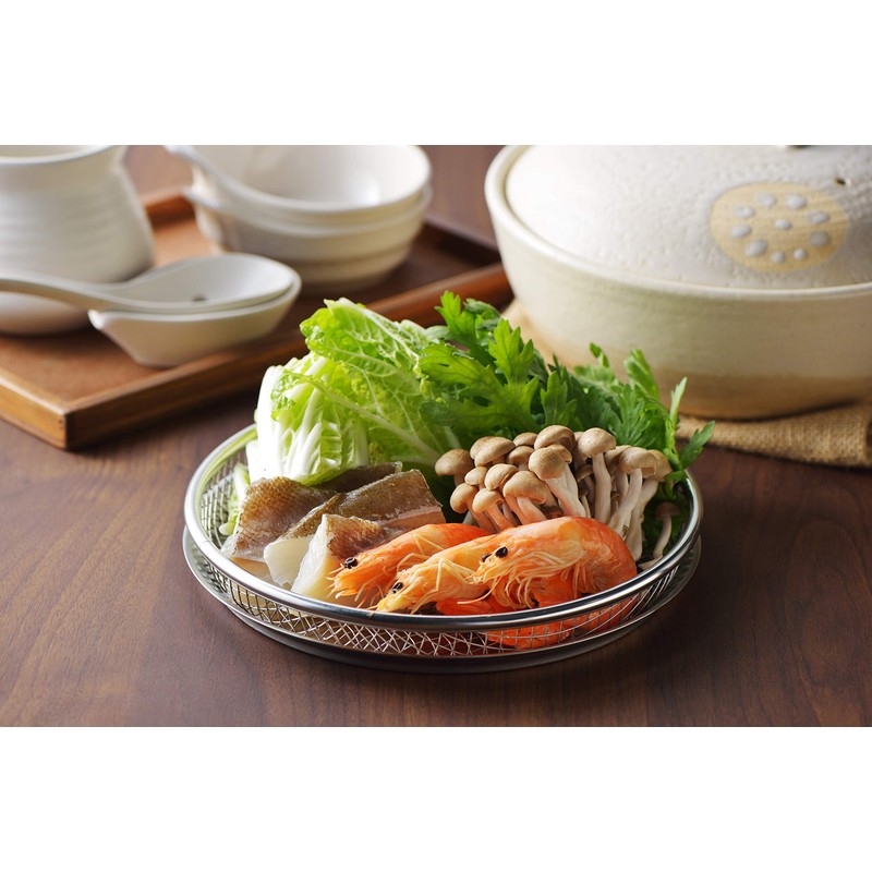 Yoshikawa 91941 Preparation Tray, Large, 8.7 inches (220 mm), Stainless