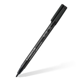 STAEDTLER 317-9 - Lumocolor OHP Pen Perm Med 0.8mm Black PK10