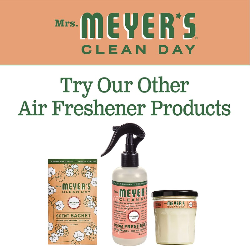 Mrs. Meyer's Clean Day Room Freshener Spray Bottle, Geranium Scent,