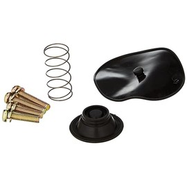 Show Chrome Honda GL1500 (1988-2000) Fuel Petcock Repair Kit - Affordable Leak Fix, Includes Sealing & Actuator Diaphragms, Spring, Screws, Washers - Comprehensive Set