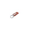 Ford Raptor Key Ring Brown Leather Rectangular Keychain