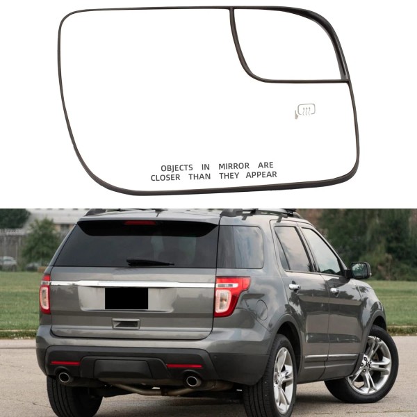 LIANGREN Right Heated Mirror Glass Passenger Side BB5Z17K707B Fit Ford