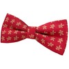 Retreez Men Woven Pre-tied Bow Tie Christmas Ginger Bread Man