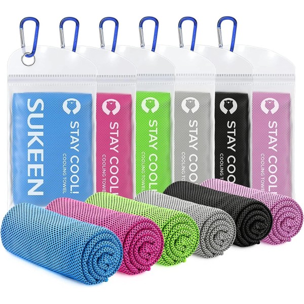 Sukeen Best Cooling Towel 40x12, Ice Sets,Soft Breathable Chilly Towel,Microfib