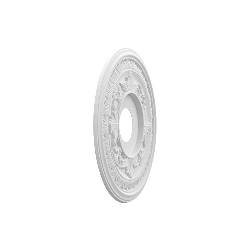 Ekena Millwork CMP16BA Baltimore Thermoformed PVC Ceiling Medallion (Fits Canopies