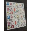 Jot Holographic Cat Sticker Sheet Laser Kitten Kitty Stickers Crafter’s