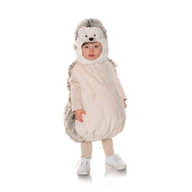 Toddler's Cute Brown Hedgehog Plush Costume - Hedgehog Belly Babies