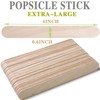 150 Pcs Craft Sticks Ice Cream Sticks, Borogo 6" x