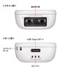 Sanwa Supply BCR-BT1D8W Bluetooth 1D Barcode Reader