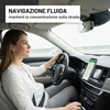 GWEOR 20 Pezzi Confezione per Cellulare Auto, Placche Metalliche Adesive,