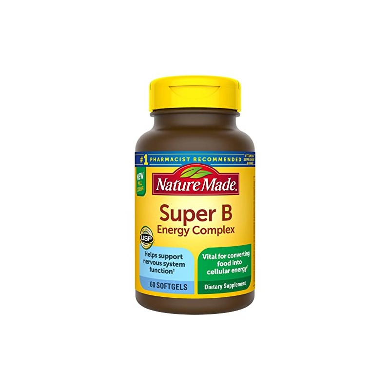 Super B Energy Complex, Dietary Supplement for Brain Cell Function