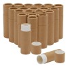 Yy Q Botella Vacía De Papel Kraft Para Labial, Gloss,